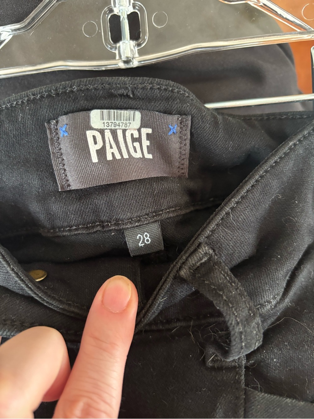 Women’s skinny high waisted jeans - Paige - size 28